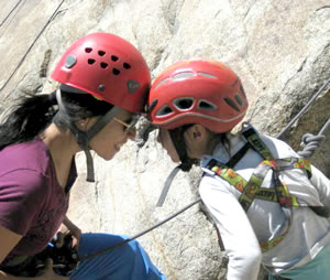 Chris Baumann, In Stone Rock Climbing family adventure photo
